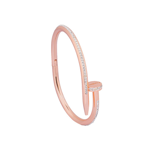 Nailhead Chic Cuff