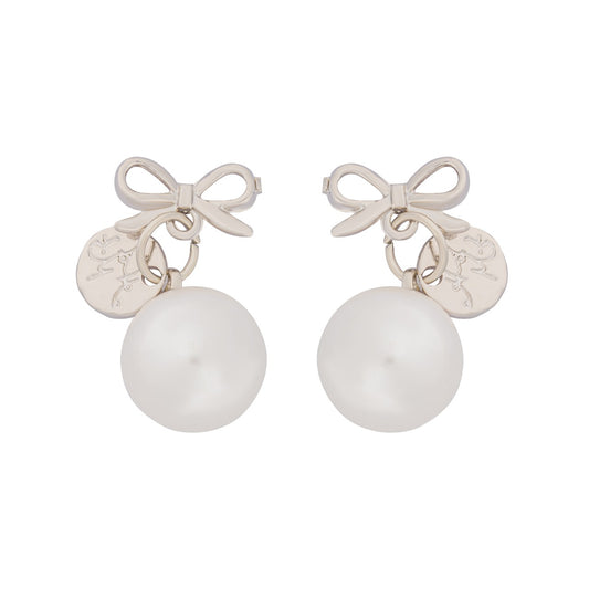 Pearl Bow Studs