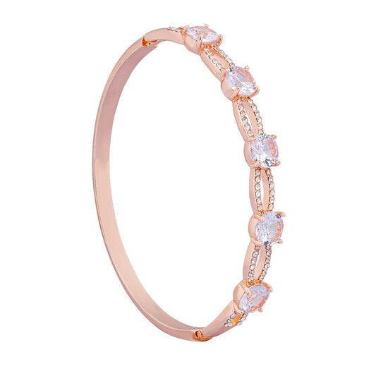 Crystal Line Bangle